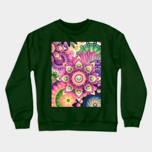 Beautiful flower Design and illustration Crewneck Sweatshirt